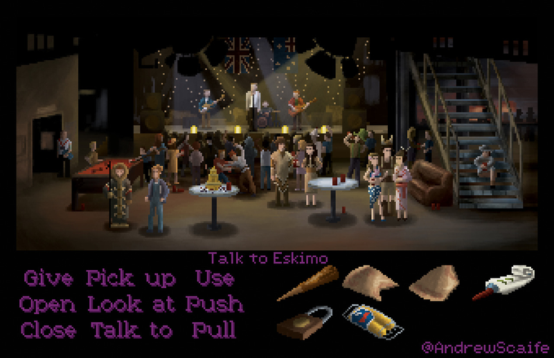 Illustration for article titled Here's Buffy The Vampire Slayer as a LucasArts adventure game